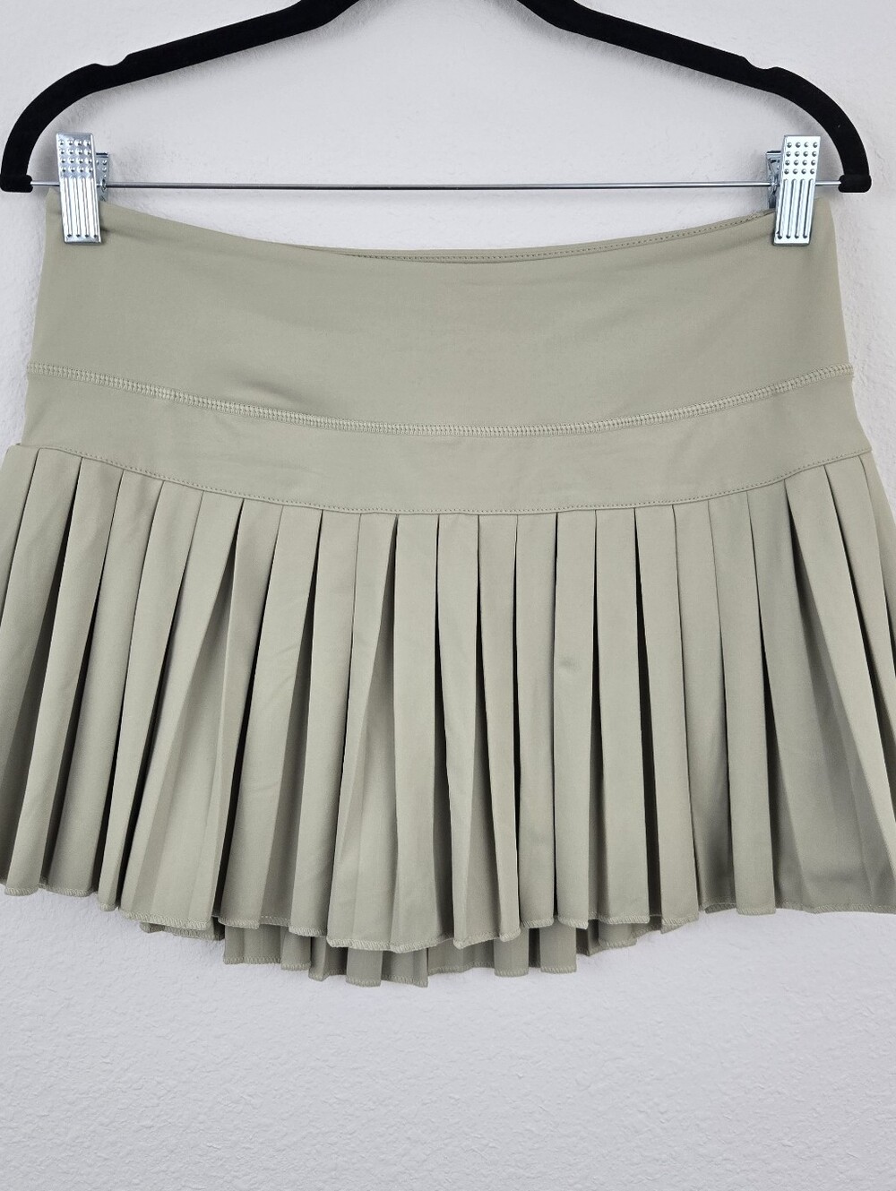 Green Goldhinge Pleated Tennis Skirt